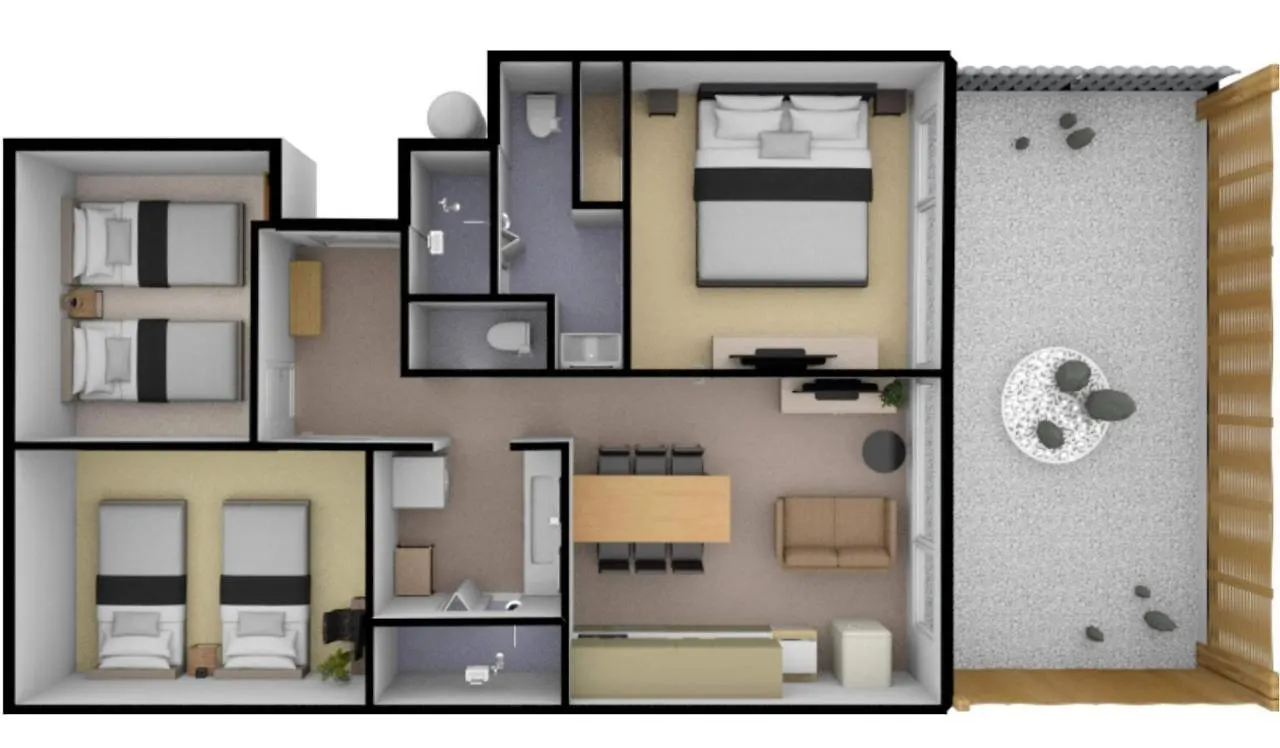 R&Run Kyoto Serviced Apartment & Suites - Vacation Stay 99200 0*,  Japan